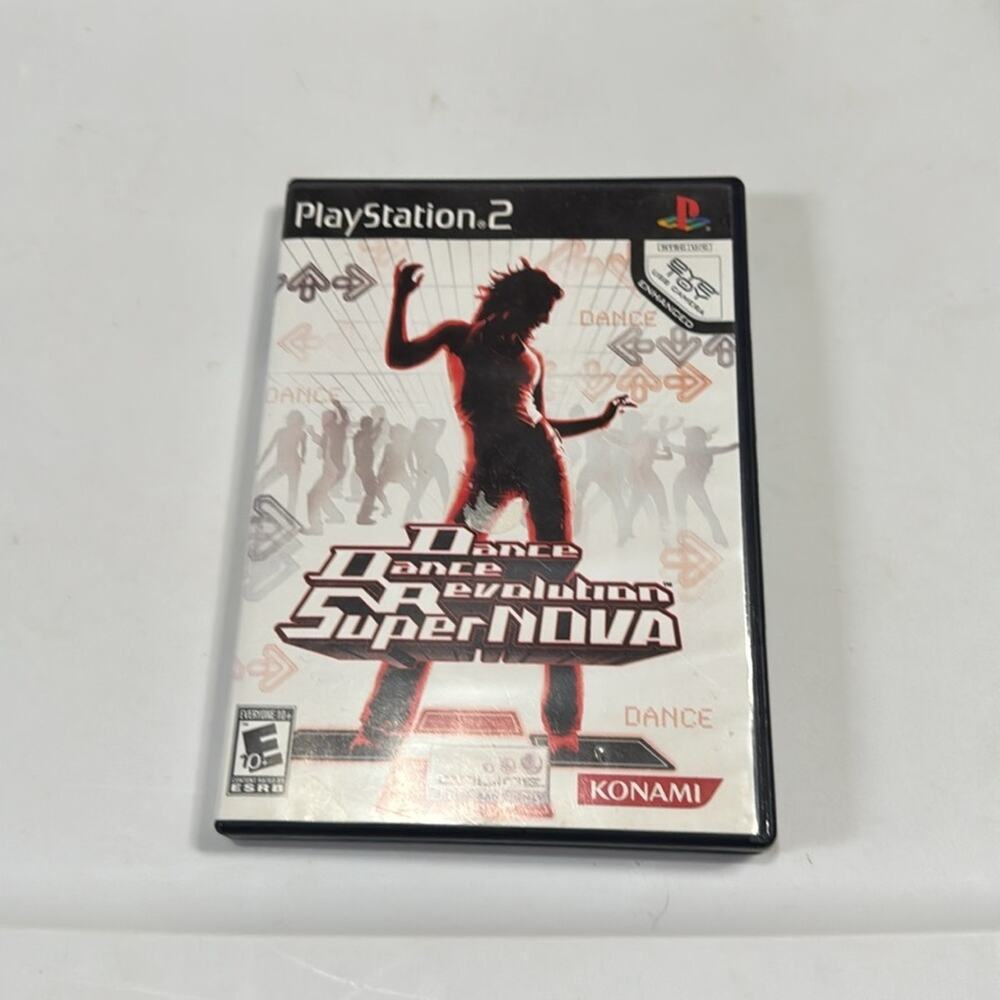 Dance Dance Revolution Super Nova Used Game & Sealed Music CD PlayStation 2 PS2 - Picture 2 of 6